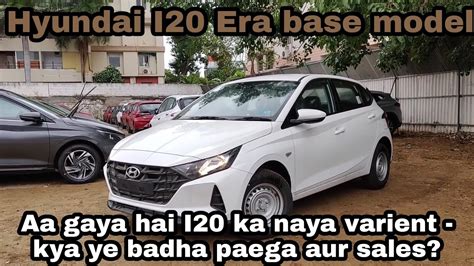 Hyundai I20 Era 2021 Hyundai I20 Base Model I20 Era New Base Model Review Price And