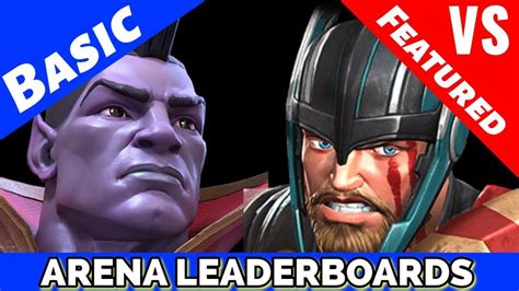 Thor Ranarok Gladiator Arena Round 2 Leaderboards Marvel Contest