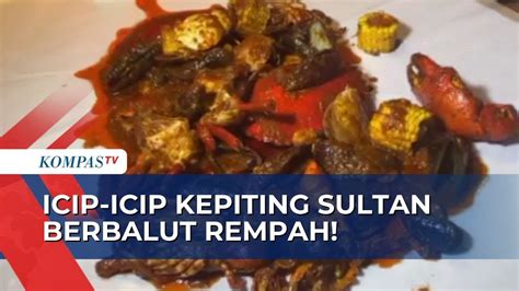 Nikmatnya Kepiting Sultan Dengan Bumbu Pedas Manis Penuh Rempah YouTube