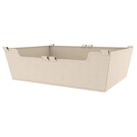 Rev A Shelf Sidelines Canvas Tan Cloth Closet Basket Liner Indoor Cblsl