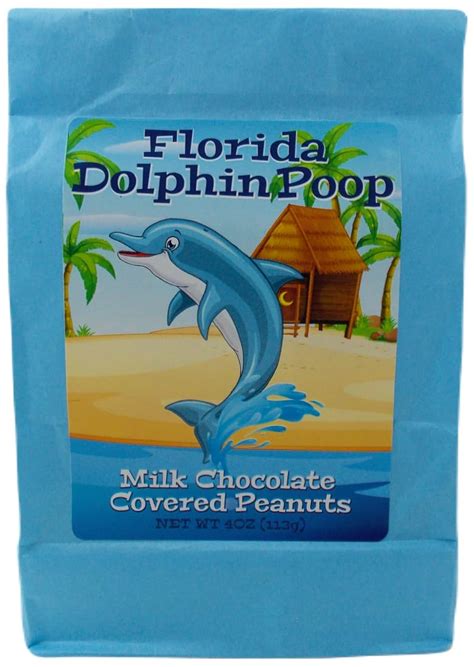 Florida Dolphin Poop Milk Chocolate Covered Peanuts 4