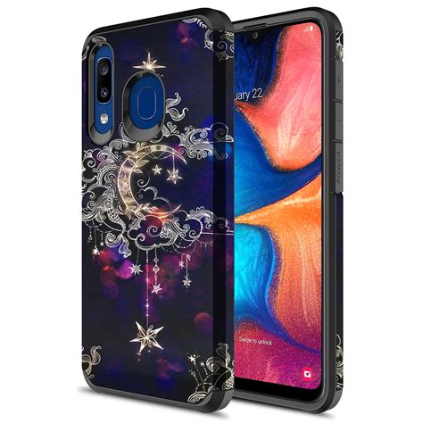 Samsung Galaxy A21 Case Kaesar Hybrid Dual Layer Slim Graphic Armor Shockproof Impact Resistant