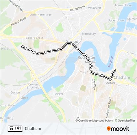 141 Route: Schedules, Stops & Maps - Chatham (Updated)