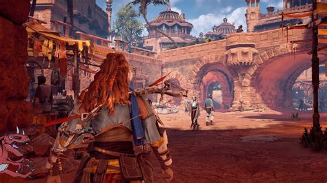 Horizon Zero Dawn Gameplay THE AMAZING Meridian CITY Horizon Zero