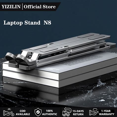 Yizilin Laptop Holder N8 Stand Portable Adjustable Folding Desktop