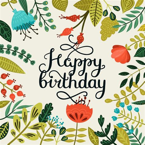 Nod To Nature Free Birthday Card Greetings Island