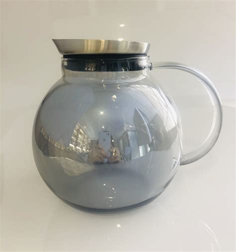 Plating Borosilicate Glass Water Jug