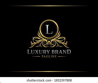 Luxury Gold Boutique Logo Vector Design Stock Vector Royalty Free