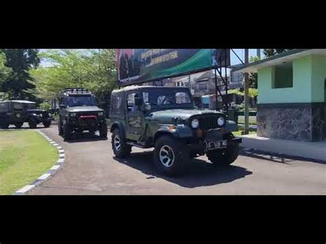 Tegal American Jeep TAJ Jalan Bareng Bersama Dandim 0712 Tegal YouTube