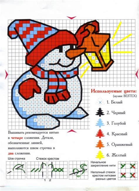 Новогодние узоры для жаккарда или вышивки