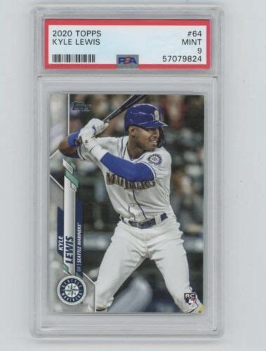 Kyle Lewis Rc Topps Series Rookie Seattle Mariners Graded