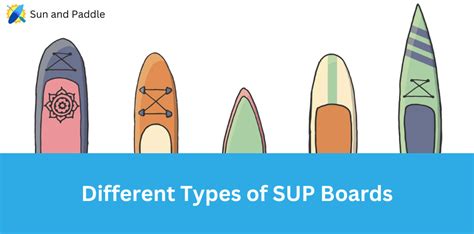 What are the Different Types of SUP Boards and Their Benefits? - Sun ...