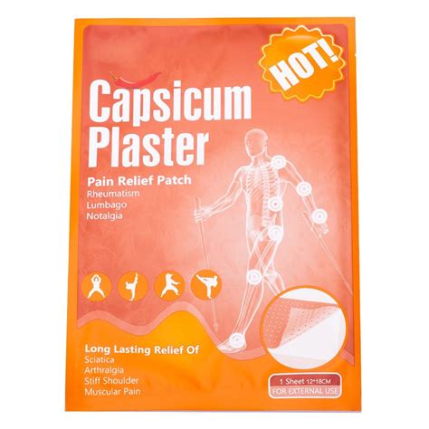 Chinese Manufacturer Of Capsicum Plaster Porous Capsicum Plaster Hot