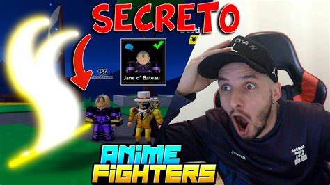 CONSIGO EL NUEVO SECRETO JANE D BATEAU EN ANIME FIGHTERS ROBLOX