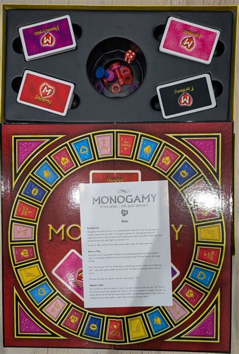 Monogamy Adult Couples Board Game Creative Conceptions 971503124978