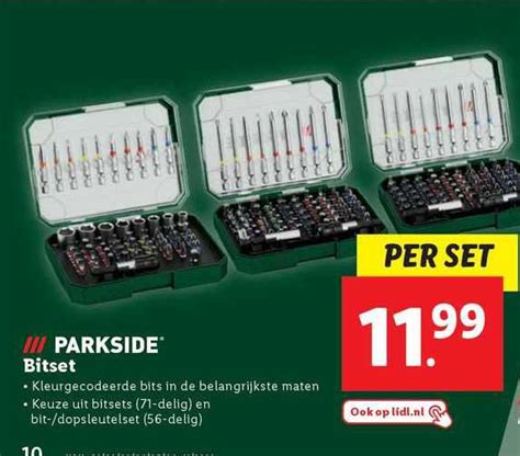 Parkside Bitset Aanbieding Bij Lidl 1Folders Nl