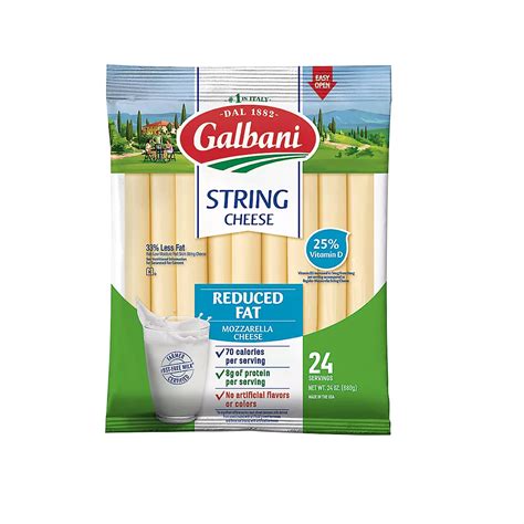 Galbani Mozzarella String Cheese Nutrition Facts | Besto Blog