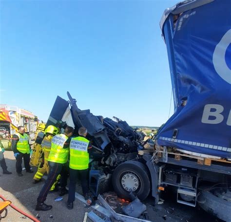 RCEA Un blessé grave dans une violente collision entre deux poids