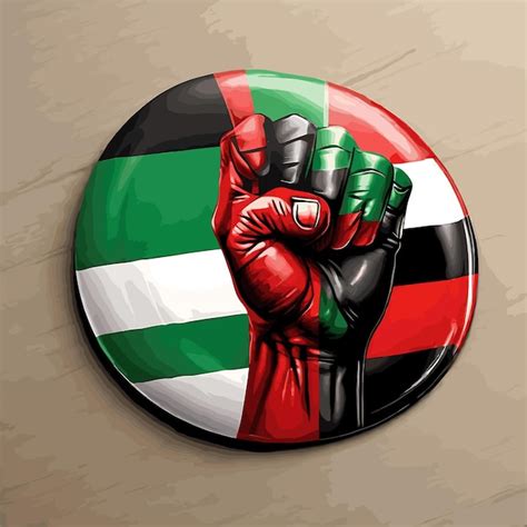 Poster gratuito da palestina punho de mão com as cores da bandeira da palestina arquivo vetorial ...