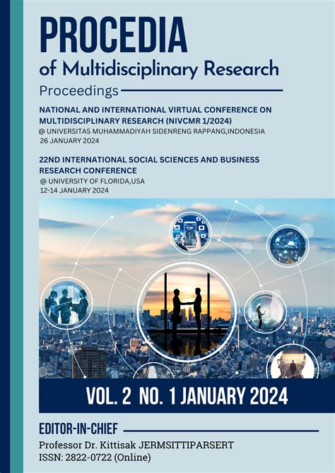 Vol No Procedia Of Multidisciplinary Research January