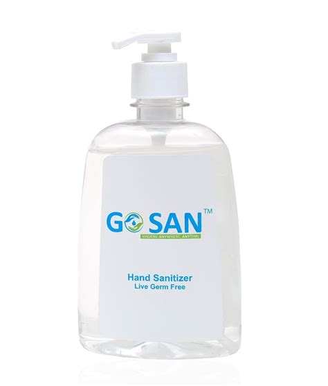 Gosan Advanced Hour Protection Hand Sanitizer Liquid Pump Alcohol