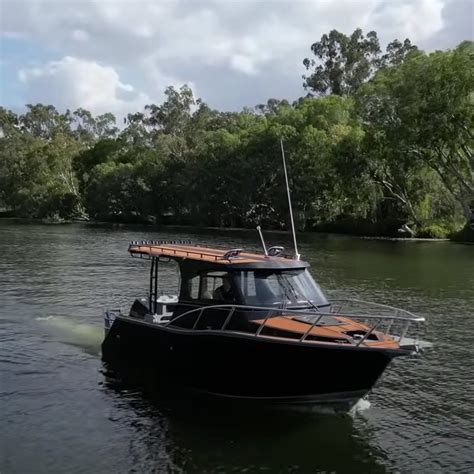 Allsea Boats Profisher F With Extend Roof Ft Aluminum Fishing Boat