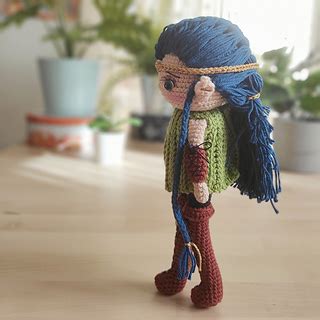 Ravelry Elf Dilara amigurumi pattern by Eva Peñafiel