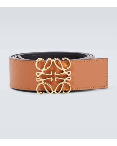 Brown Loewe Belts For Men Lyst