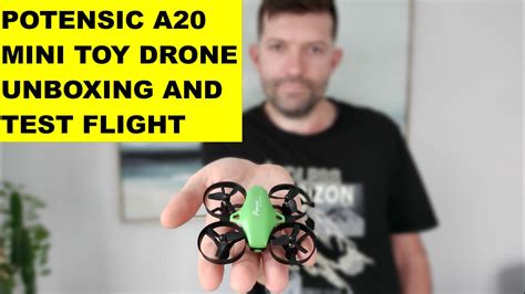 Potensic A20 Mini Toy Drone For Kids Unboxing And Test Flight Youtube