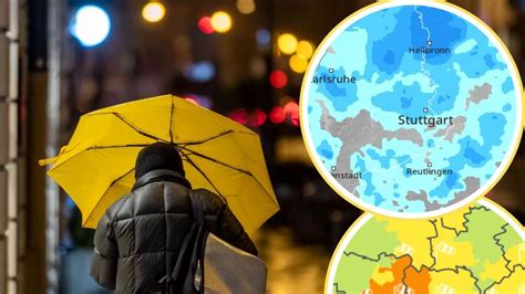 Wetter Warnung für Baden Württemberg Tief Zeus bringt Regen Sturm