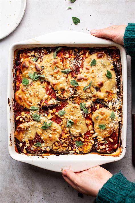 Vegan Eggplant Parmigiana Lazy Cat Kitchen