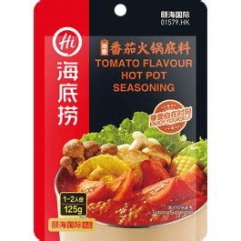 Haidilao Tomato Flavour Hot Pot Seasoning 125g Amazing Oriental