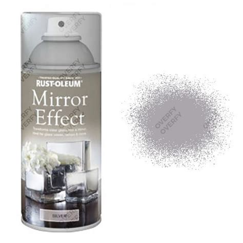 Rust-Oleum Silver Mirror Effect Spray Paint Gloss 150ml – Sprayster