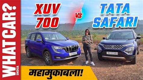 Tata Safari Vs Mahindra Xuv