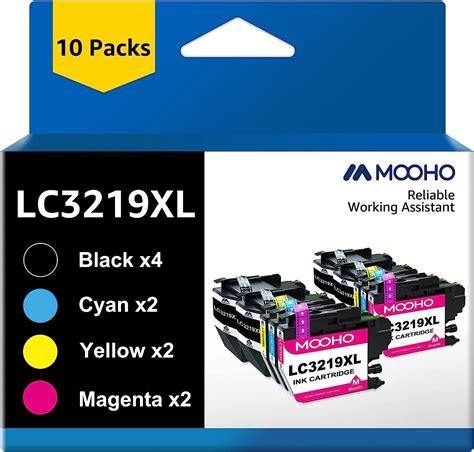 Mooho Lc Xl Lc Cartouche D Encre Compatible Pour Brother Lc