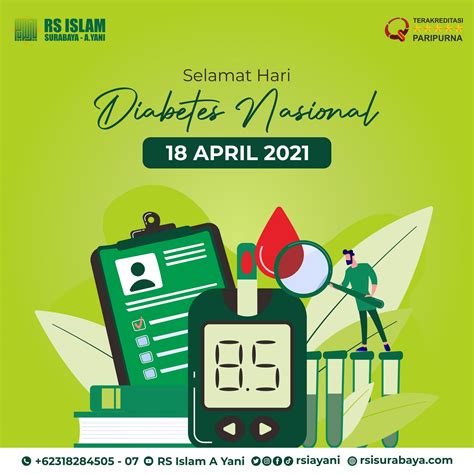 Selamat Hari Diabetes Nasional Rs Islam Surabaya