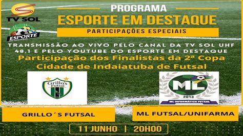 Ao Vivo No Esporte Em Destaque Os Finalistas Da Copa Cidade De