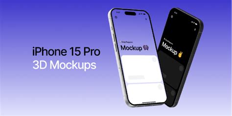 Iphone Pro D Mockups Figma