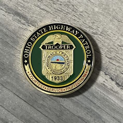 Ohio State Highway Patrol Challenge Coin Ebay