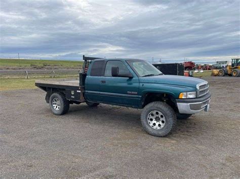 1999 Dodge Ram 2500 Flatbed Pickup Booker Auction Company