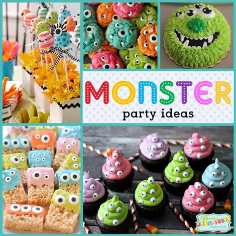 Monster Party: Monster Birthday Party Ideas and Desserts | Mimi's Dollhouse