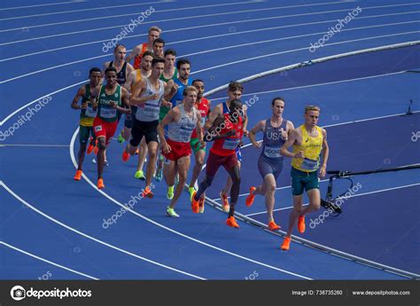 Paris France 2024 Olympic Games Paris 2024 View Men S 1500M Stock