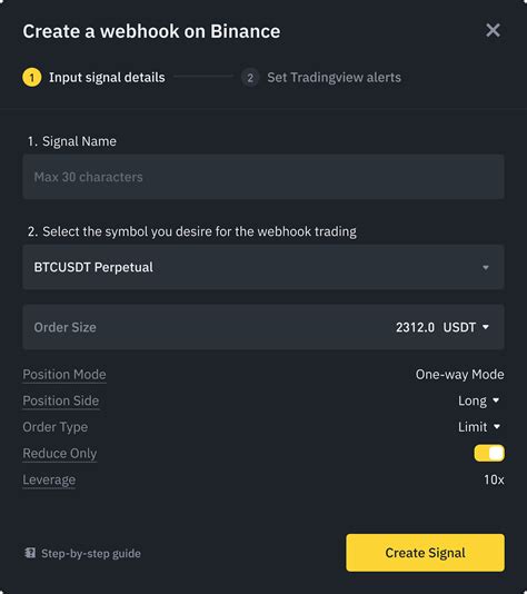 How to Set up Signal Trading With TradingView? | Binance TradingView