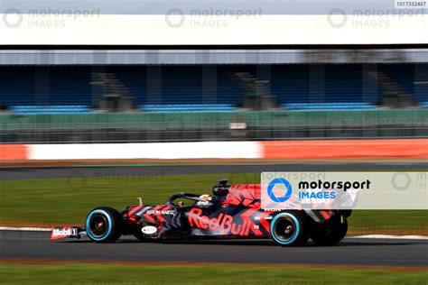 Max Verstappen Red Bull Racing Rb15 During Red Bull Racing Filming Day