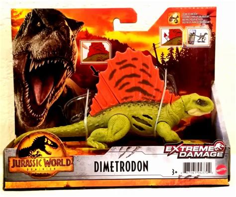 Jurassic World Dominion Dimetrodon Dinosaur Extreme Damage 2022 New Eur 14 86 Picclick Fr