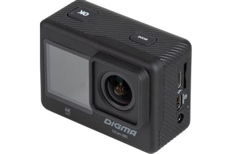 Экшн-камера DIGMA DiCam 880 черный 1511728 - выгодная цена, отзывы ...