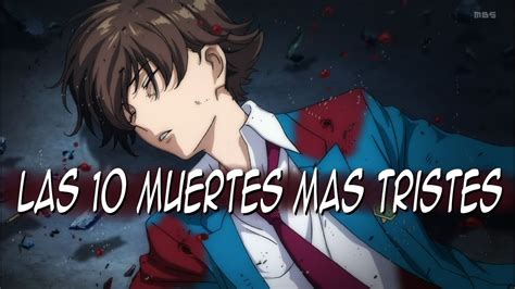 Las 10 muertes más tristes del anime Top 10 YouTube