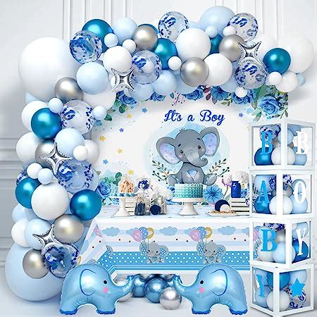 Amazon Golray Pcs Elephant Baby Shower Decorations For Boy Baby