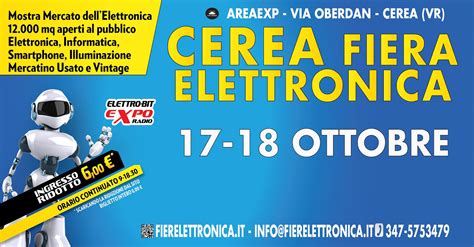 Fiera Dellelettronica Allarea Exp Di Cerea Citt Di Verona