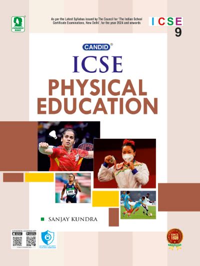 Candid Textbook Of Physical Education Class 12 Na Evergreen Publications India Ltd